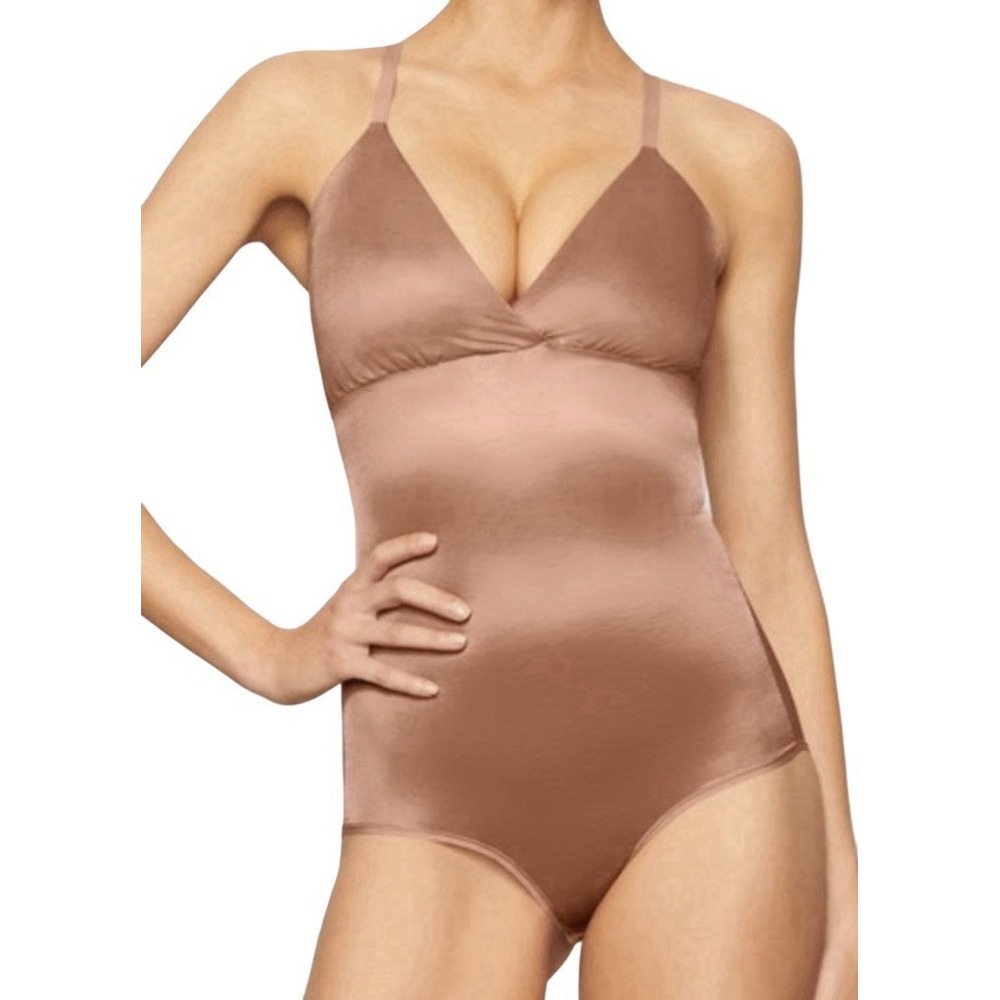 Skims Simply Bare Bodysuit Brief with Snaps - NWOT - Sienna - 3XL